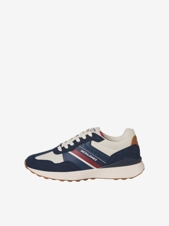 Jack & Jones Krémovo-modré pánske tenisky Jack & Jones