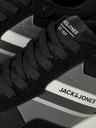 Jack & Jones Sivé a čierne pánske tenisky Jack & Jones