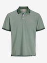 Jack & Jones Zelená pánska polokošeľa Jack & Jones