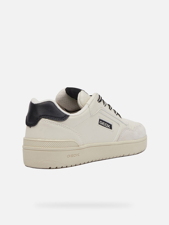 Geox Biele chlapčenské tenisky Geox Washiba