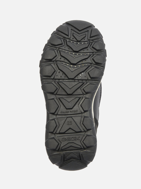 Geox Tmavomodrá dievčenská zimná obuv Geox Trekkyup B Ab