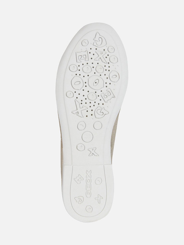 Geox Zlaté dievčenské balerínky Geox Plie