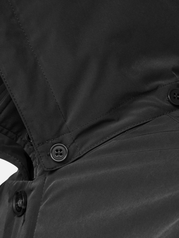 Geox Čierna pánska bunda Geox Anyweco