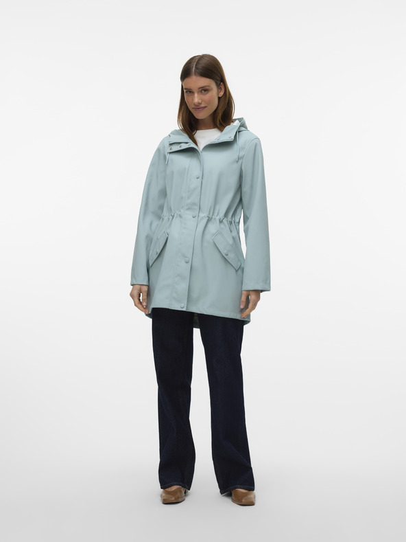 Vero Moda Svetlomodrá dámska bunda Vero Moda Malou