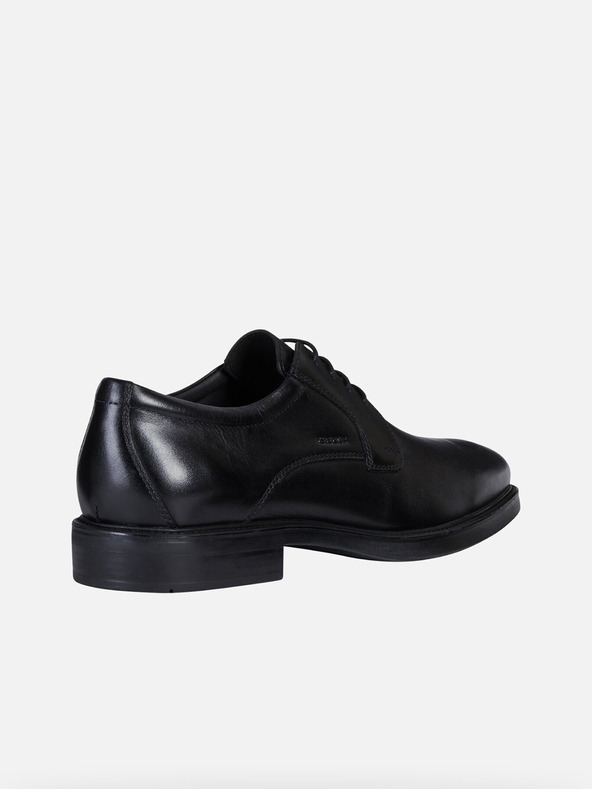 Geox Čierne pánske spoločenské topánky Geox Brandolf