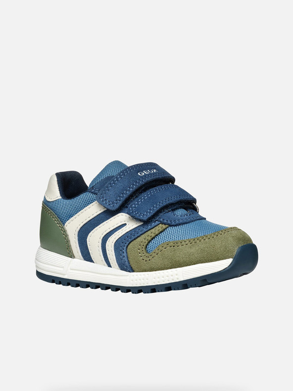 Geox Svetlozelené chlapčenské tenisky Geox Alben