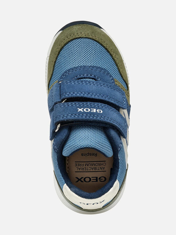 Geox Svetlozelené chlapčenské tenisky Geox Alben