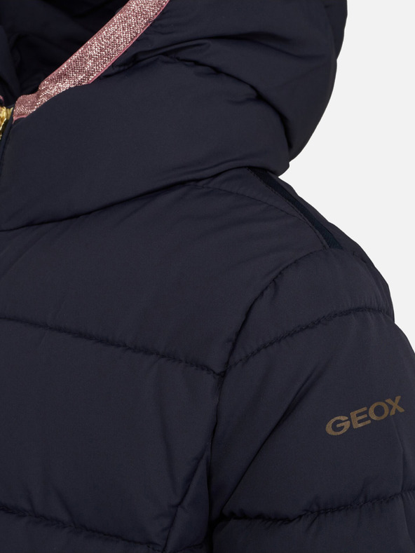 Geox Tmavomodrá dievčenská bunda Geox Gioia