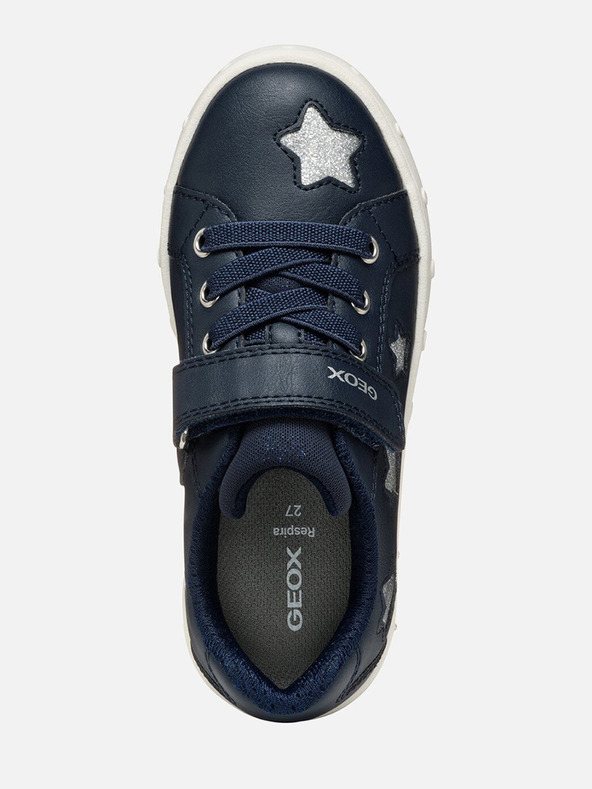 Geox Tmavomodré dievčenské tenisky Geox Skylin