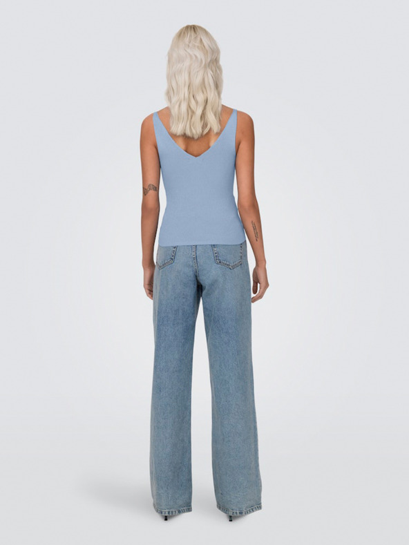 Jacqueline de Yong Svetlomodré dámske tričko JDY