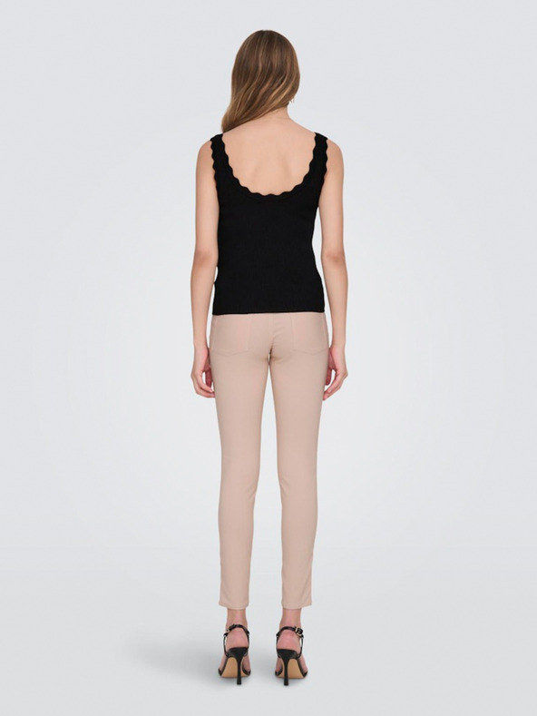 Jacqueline de Yong Čierne dámske tričko JDY