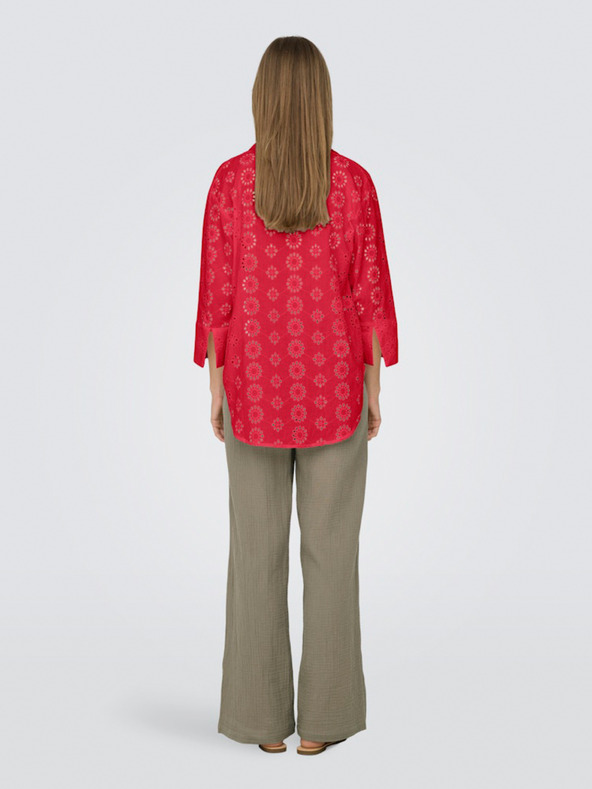 Jacqueline de Yong JDY Červená dámska košeľa