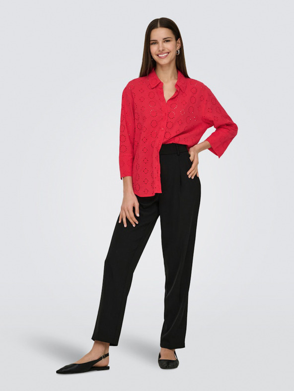 Jacqueline de Yong JDY Červená dámska košeľa