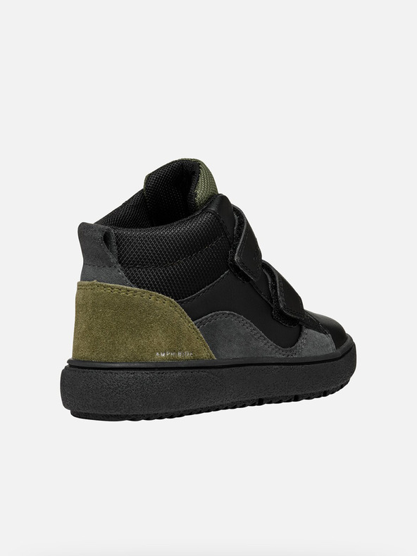 Geox Čierne chlapčenské tenisky Geox Theleven B Abx