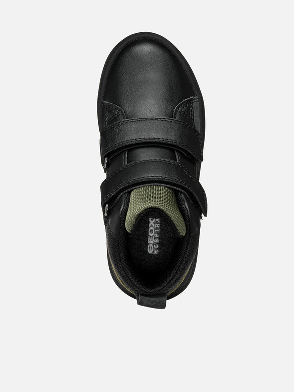 Geox Čierne chlapčenské tenisky Geox Theleven B Abx
