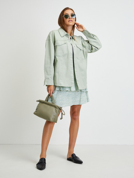 Vero Moda Zelená vzorovaná sukňa VERO MODA Hanna