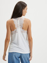 Vero Moda Biely top s čipkou VERO MODA Ana