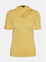 Vero Moda Žlté tričko VERO MODA Glow