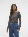 Vero Moda Hnedé dámske tričko Vero Moda Maggie