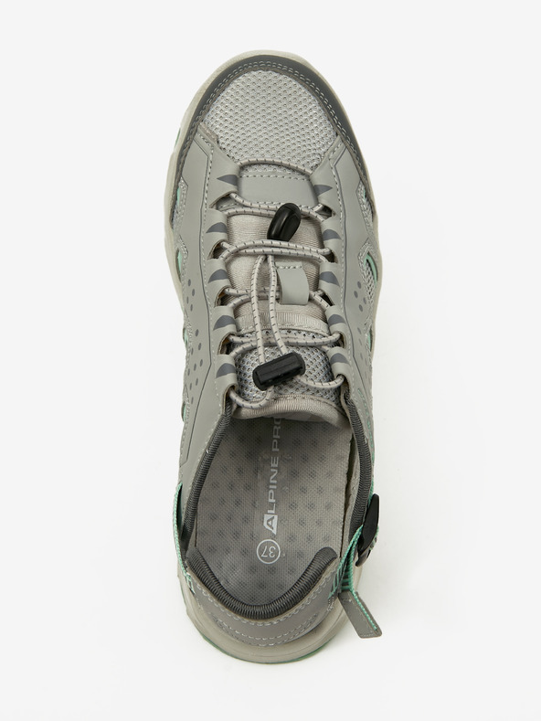 ALPINE PRO Sivé dámske letné outdoorové tenisky ALPINE PRO Vance