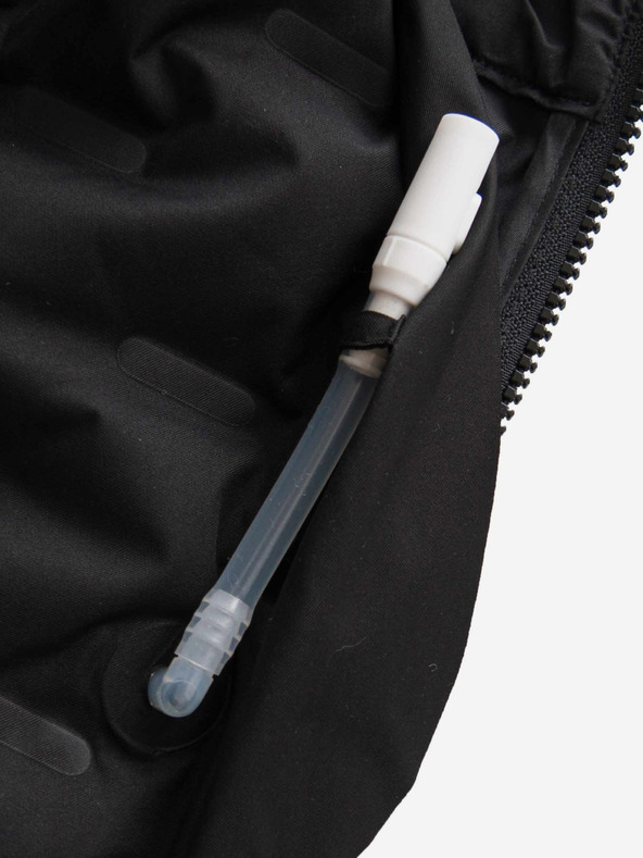 ALPINE PRO Čierna pánska zateplená nafukovacia vesta ALPINE PRO HERDEN