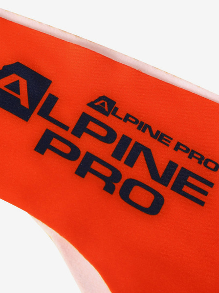 ALPINE PRO Športová čelenka ALPINE PRO BELAKE oranžová