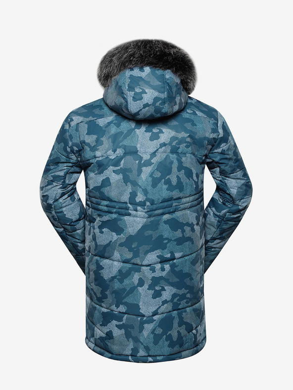 ALPINE PRO Pánska ptx membránová bunda ALPINE PRO MOLID zelená