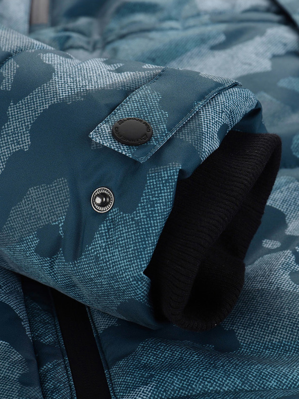 ALPINE PRO Pánska ptx membránová bunda ALPINE PRO MOLID zelená