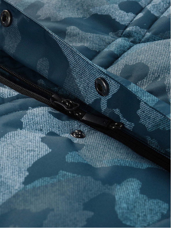 ALPINE PRO Pánska ptx membránová bunda ALPINE PRO MOLID zelená