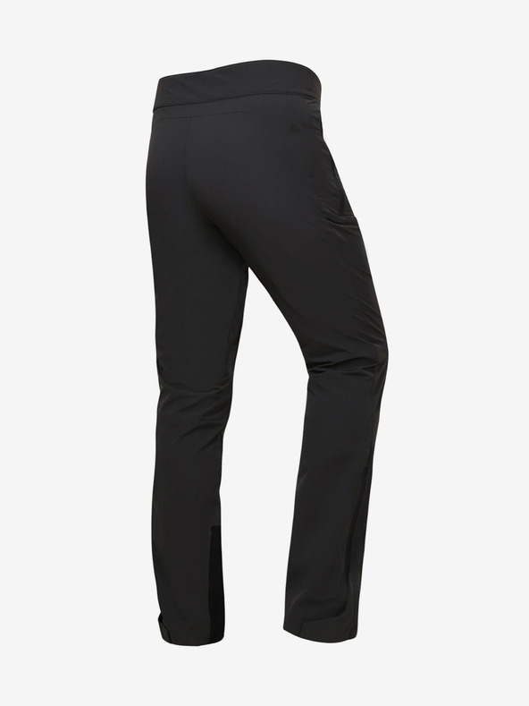 ALPINE PRO Pánske softshellové nohavice ALPINE PRO ZEBIN sivá