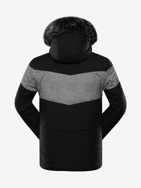 ALPINE PRO Pánska ptx membránová bunda ALPINE PRO SAPTAH čierna