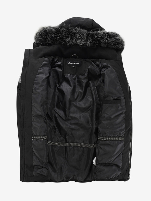 ALPINE PRO Pánska ptx membránová bunda ALPINE PRO SAPTAH čierna
