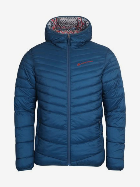 ALPINE PRO Pánska obojstranná hi-therm bunda ALPINE PRO MICHR modrá