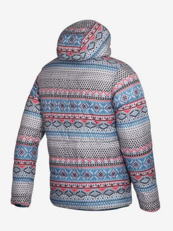 ALPINE PRO Pánska obojstranná hi-therm bunda ALPINE PRO MICHR modrá