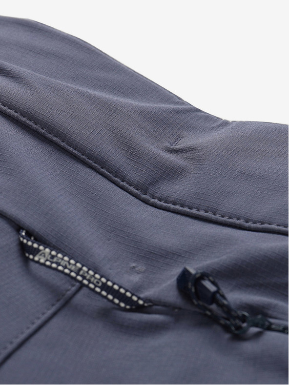 ALPINE PRO Dámske softshellové nohavice ALPINE PRO ENOBA sivá