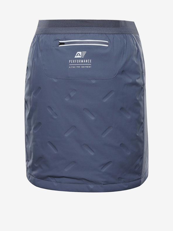 ALPINE PRO Dámska sukňa s dwr úpravou ALPINE PRO BABELA sivá