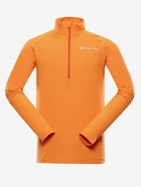 ALPINE PRO Pánske rýchloschnúce tričko ALPINE PRO ASUPP oranžová