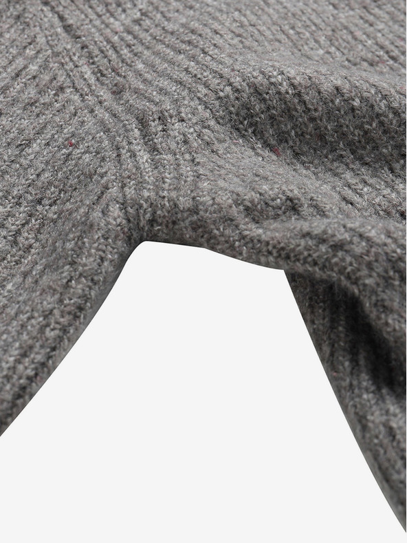 NAX Dámsky dlhý sveter nax NAX HOXA sivý