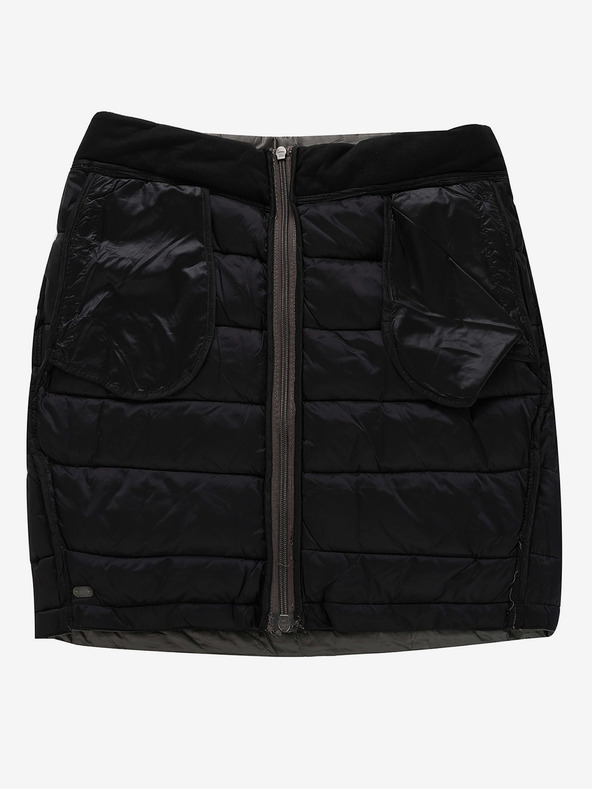 ALPINE PRO Dámska hi-therm sukňa ALPINE PRO HATTILA sivá