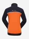 ALPINE PRO Oranžovo-modrá detská softshellová bunda ALPINE PRO TYCHO