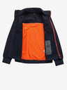 ALPINE PRO Oranžovo-modrá detská softshellová bunda ALPINE PRO TYCHO