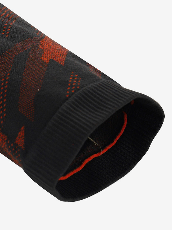 ALPINE PRO Čierno-červené pánske funkčné prádlo ALPINE PRO CALON