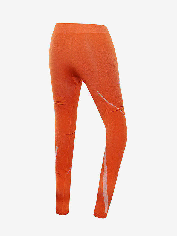 ALPINE PRO Oranžové pánske funkčné spodky ALPINE PRO ELIB