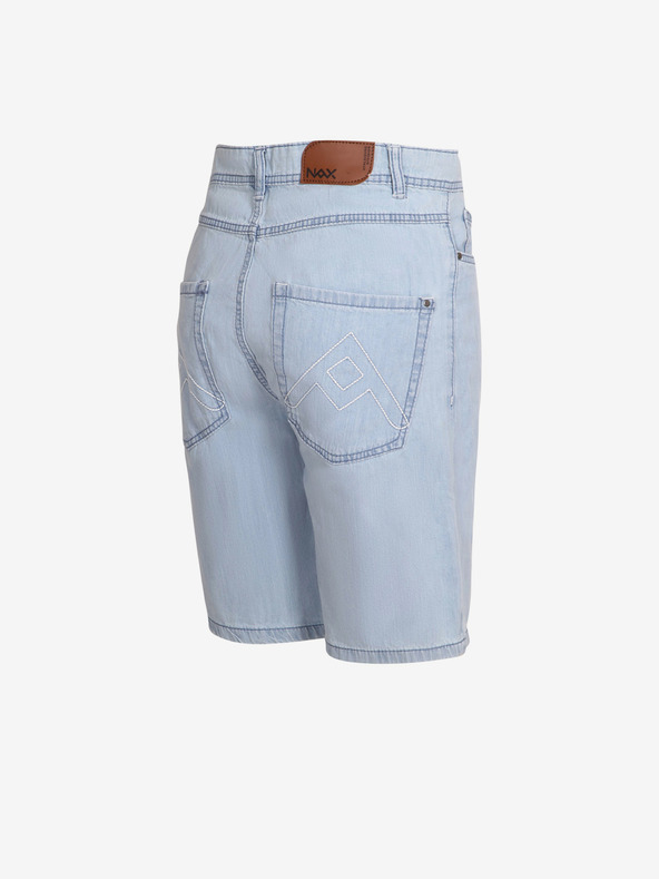 NAX Svetlomodré pánske džínsové šortky NAX Sauger