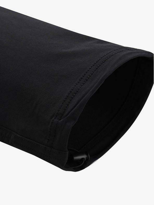 ALPINE PRO Čierne dámske softshellové nohavice ALPINE PRO Span