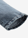 NAX Modré dámske slim fit džínsy NAX BRUWA
