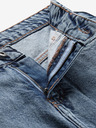 NAX Modré dámske slim fit džínsy NAX BRUWA