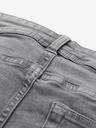 NAX Šedé pánske slim fit džínsy NAX GERW