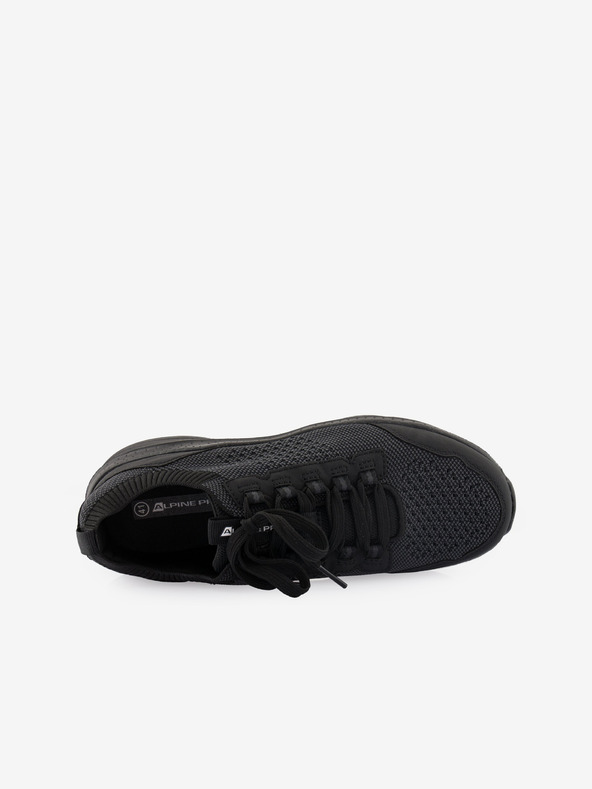 ALPINE PRO Čierne pánske tenisky ALPINE PRO SOBRAL