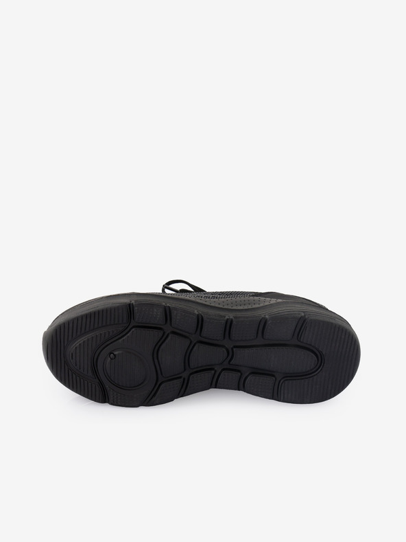 ALPINE PRO Čierne pánske tenisky ALPINE PRO SOBRAL